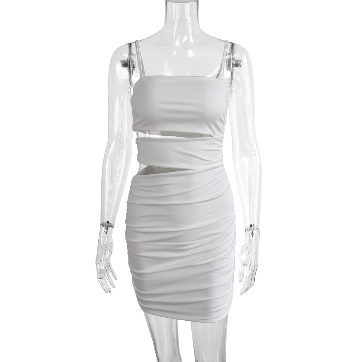Spaghetti Strap Bodycon Mini Dress